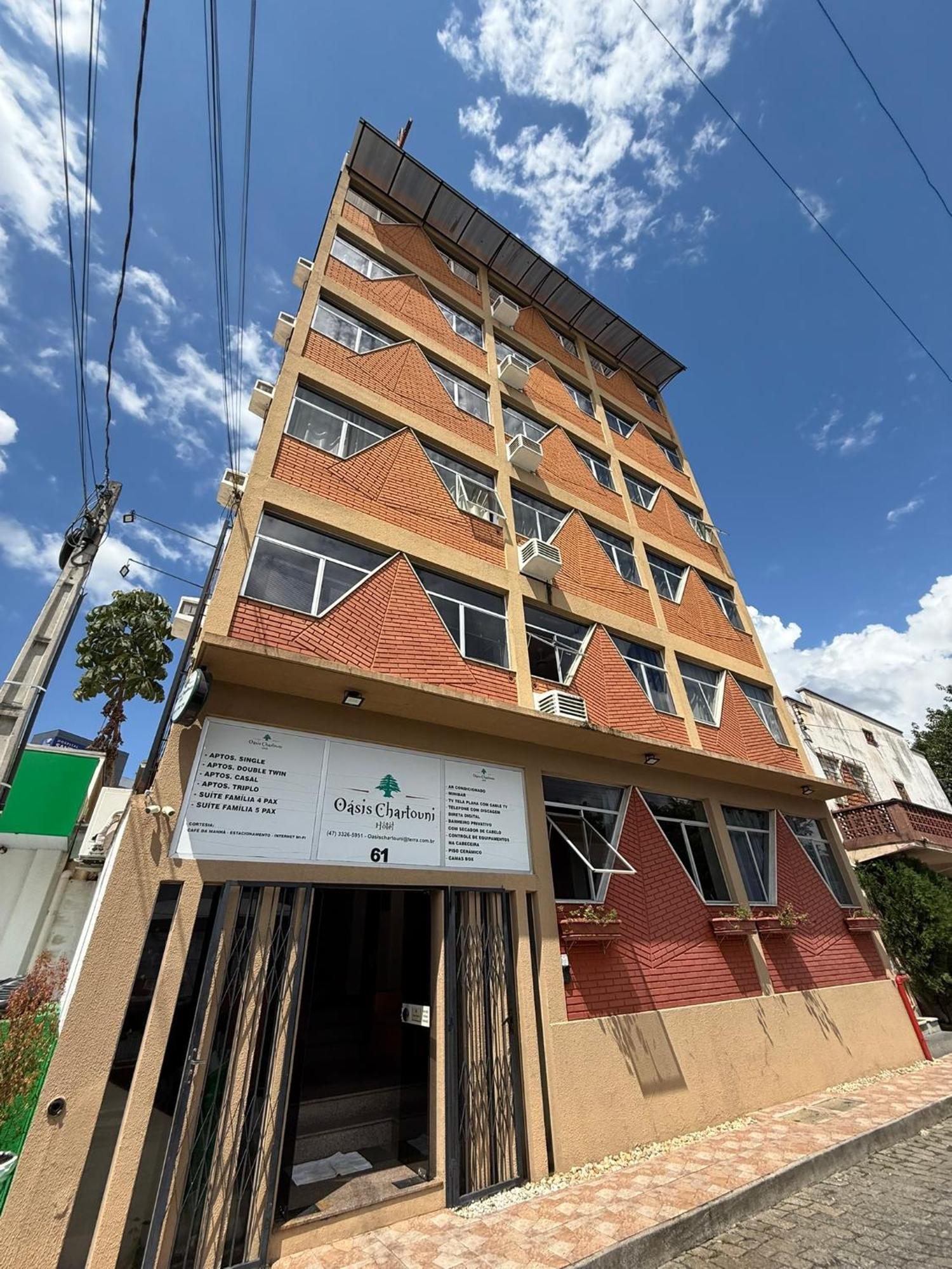 Oasis Chartouni Hotel Blumenau Exterior foto